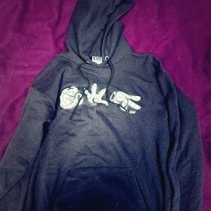 Rock paper scissors hoodie